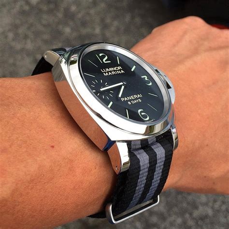 classic panerai strap|Panerai nato strap collection.